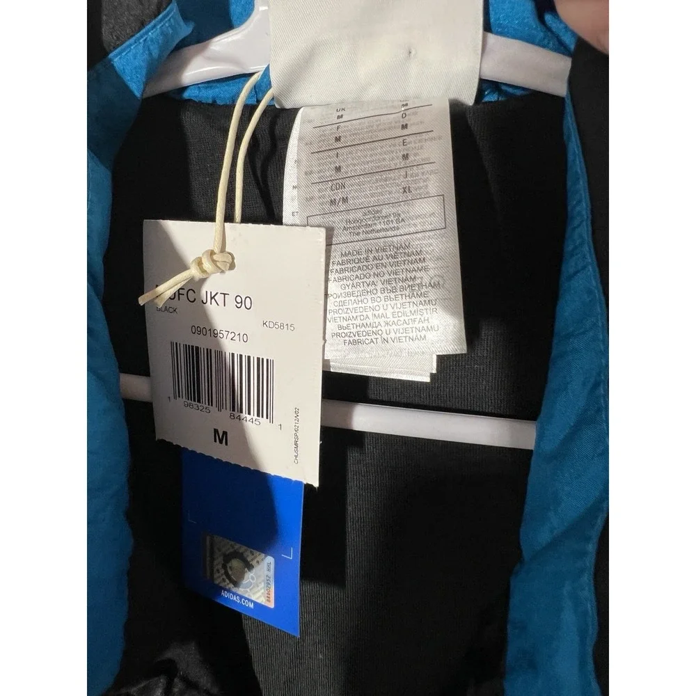 adidas Manchester United Woven Jacket 90 Mens M KD5815 1992 Retro NWT